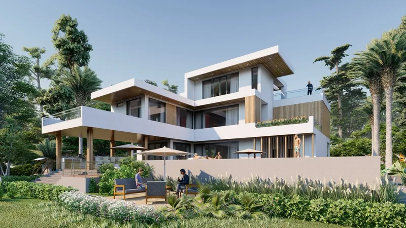 modern house port 1